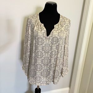 Joie Silk Blouse Sz M